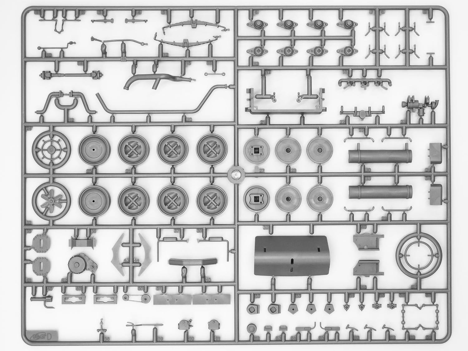 ICM 24012 – 1/24 Mercedes Tipo G4, Aperto Esecuzione, Gioco