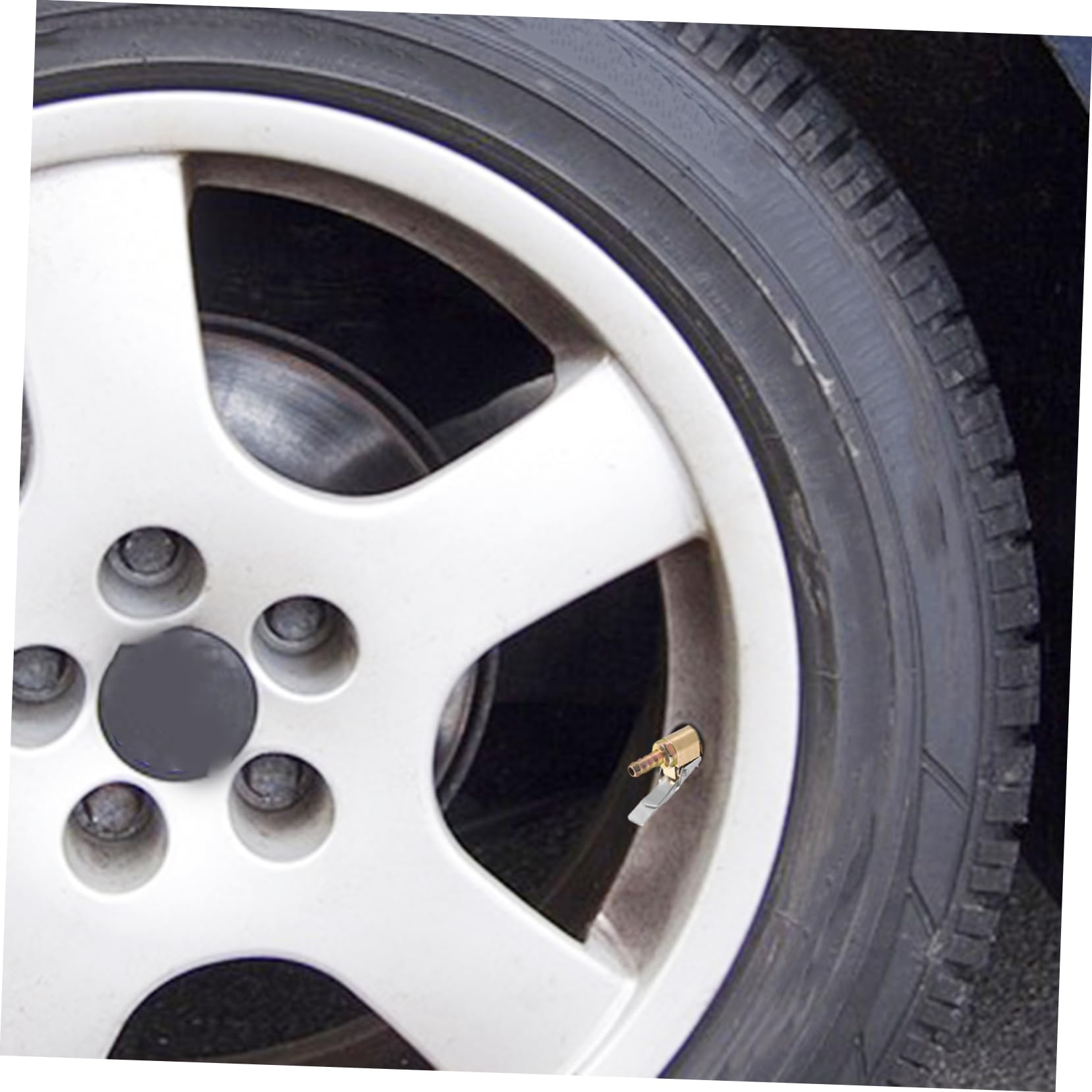 COSMEVIVI 2pcs Car Inflatable Chuck Air Compressor Tire Chuck Tire Inflator Chuck Inflate Locking Chuck Air Compressor Accessories Clip Air Chuck Locking Air Chuck Clip Chuck Tire Air Chuck