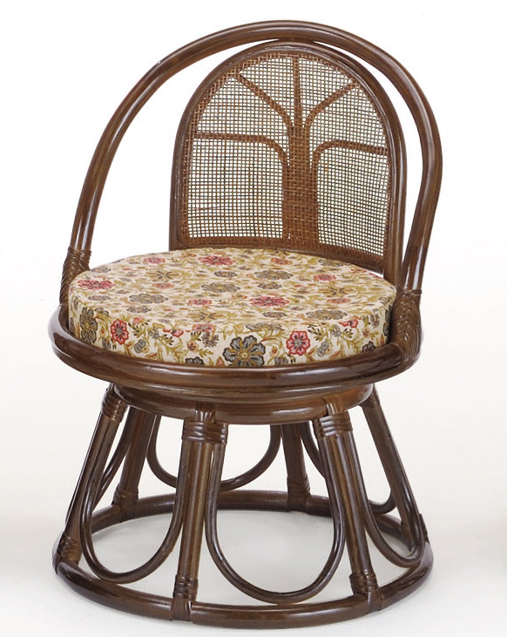 Amazon｜籐家具(ラタン) 籐回転座椅子 SH33 ミドルハイタイプ S513B