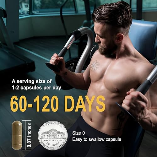 Miniatura 9 de Shilajit Cápsulas para hombres  50% ácido fúlvico, más de 85 minerales traza del Himalaya puro, extracto de resina Shilajit con musgo marino,