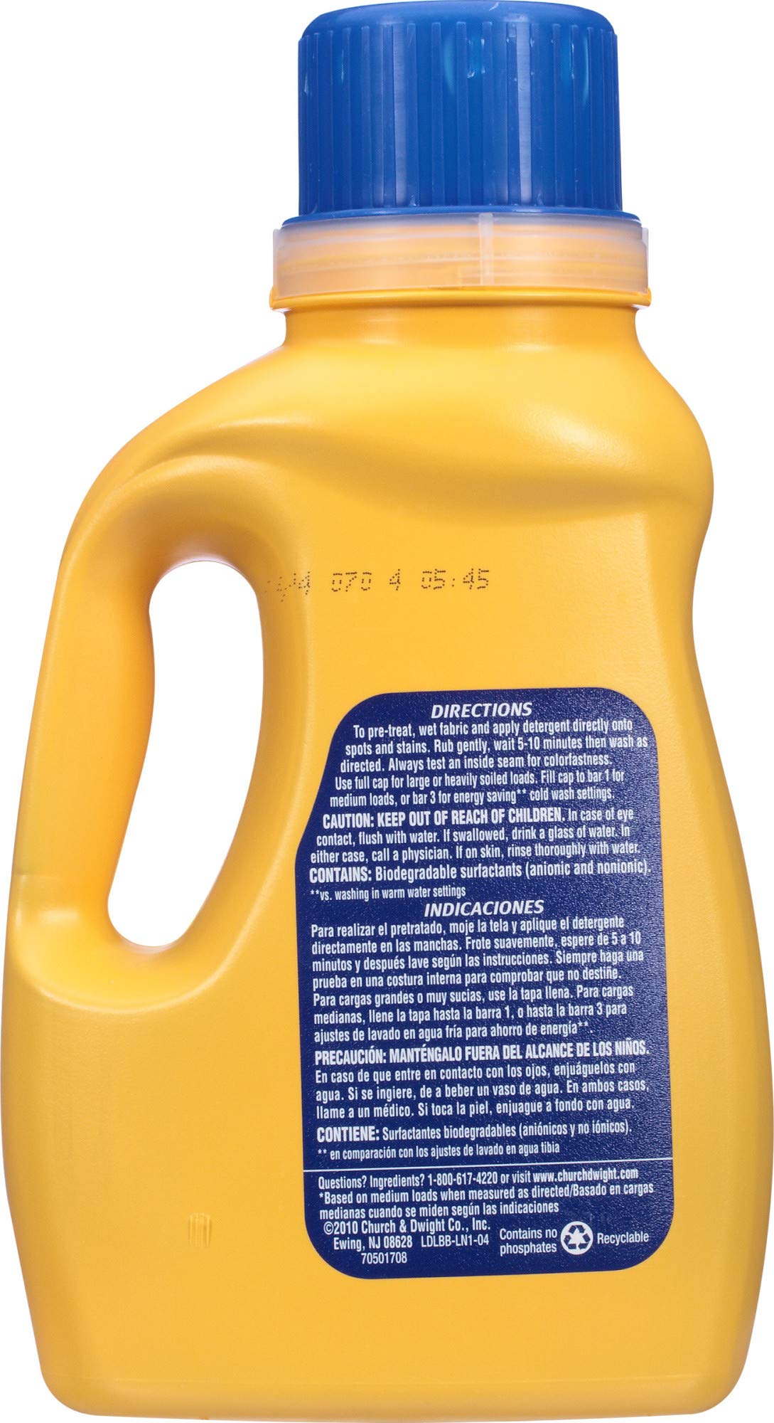 Arm & Hammer Liquid Laundry, Clean Burst Dual He, 50 Fluid Ounce Buy