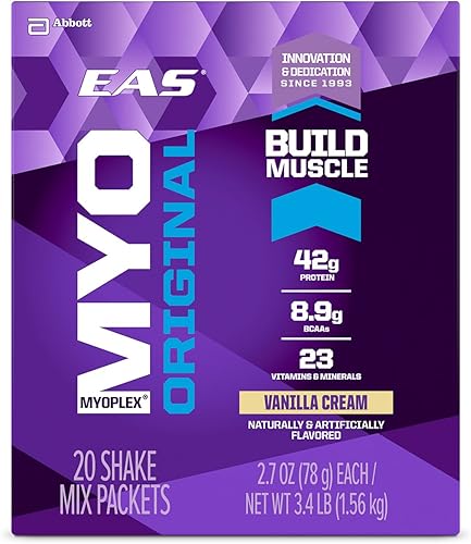 Paquetes originales de batidos de proteínas múltiples EAS Myoplex., AB-146, 1, 20
