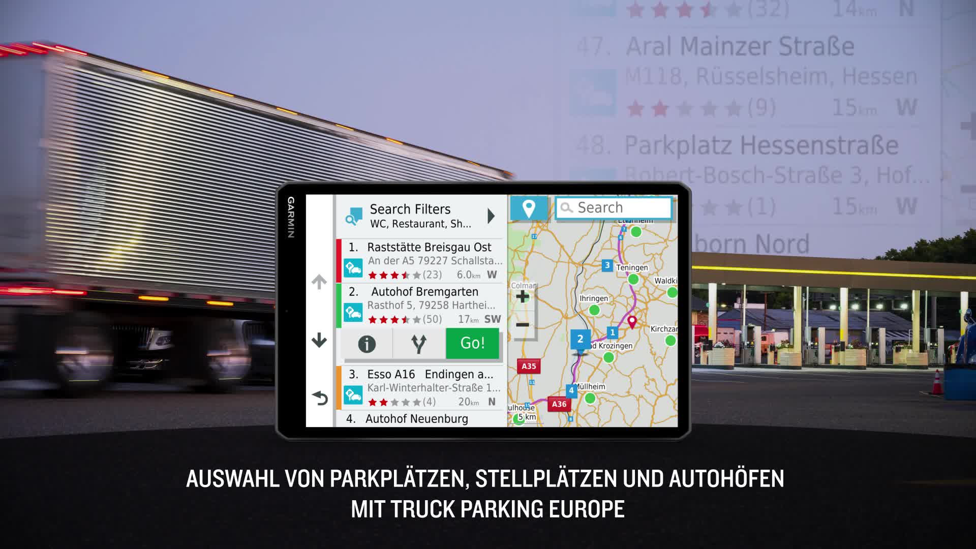 Garmin dēzl LGV700 MT-D – LKW-Navi mit 6,95“ (17,7 cm) Touchdisplay und vorinstallierten 3D-EU-Navigationskarten… - Image 8