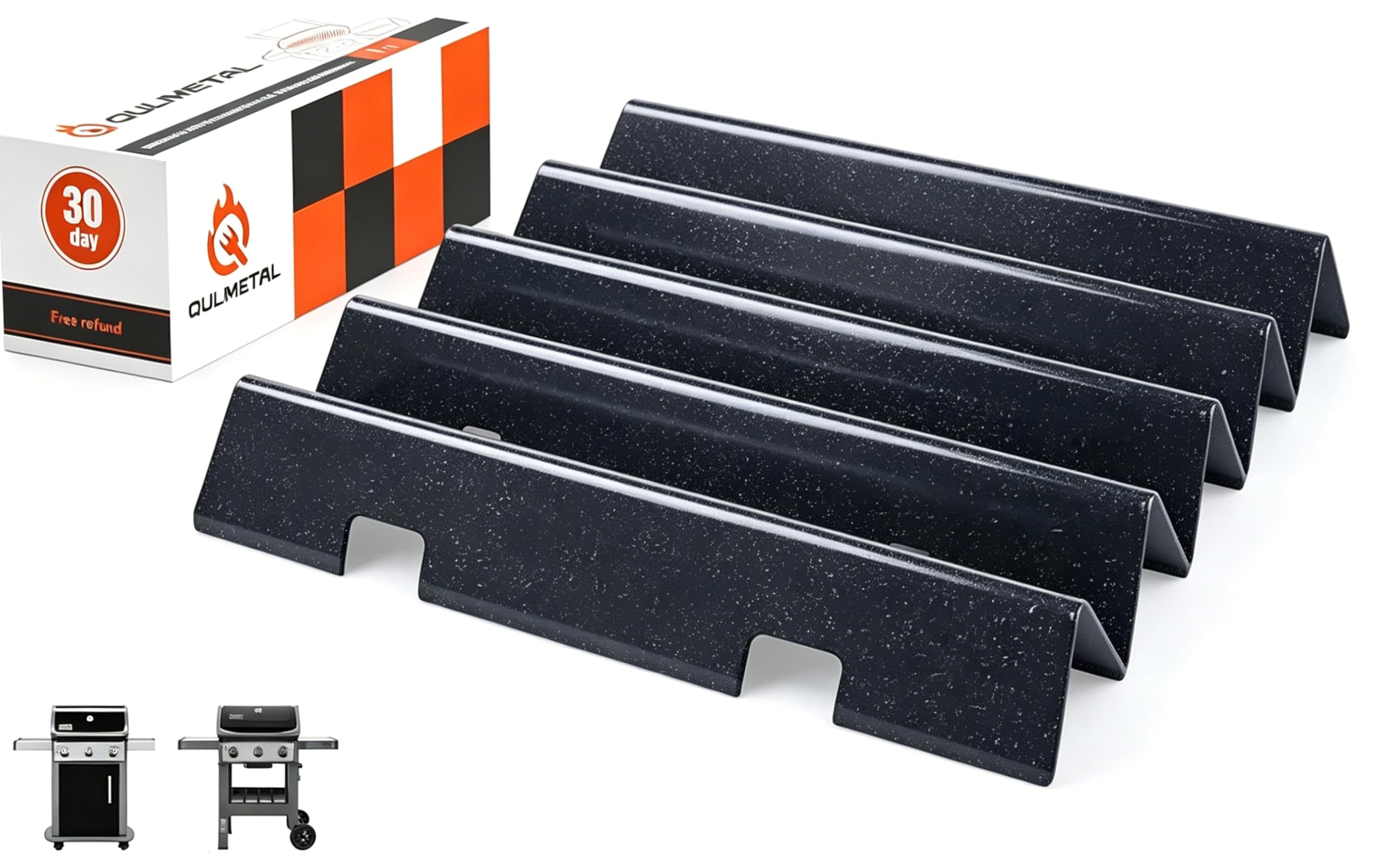 15.3" Flavorizer Bars for Weber Spirit 300 &amp; GS4 II 300, Replaces 7636