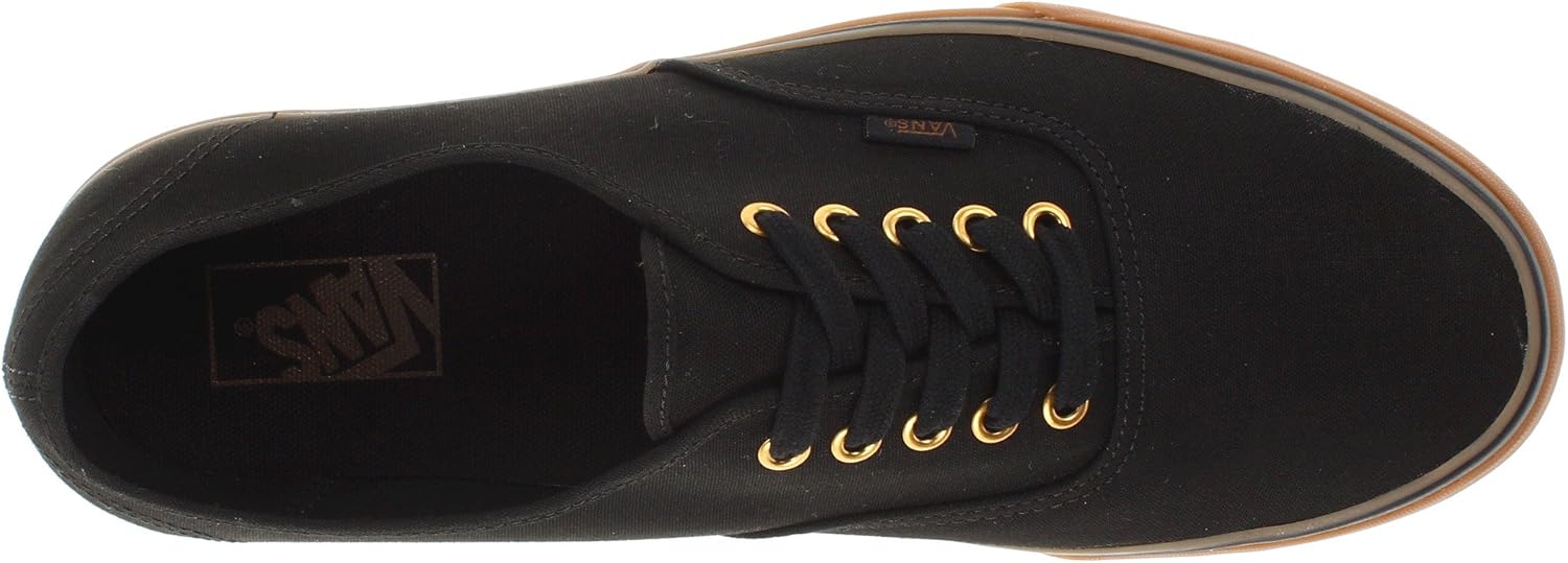 vans authentic preto e marrom