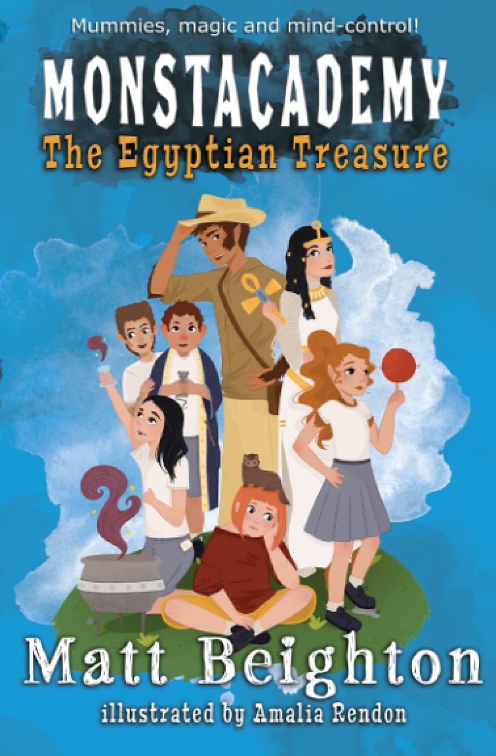 The Egyptian Treasure: A (Dyslexia Adapted) Monstacademy Mystery: Dyslexia Friendly Edition: 2 (Monstacademy Dyslexia Adapted)