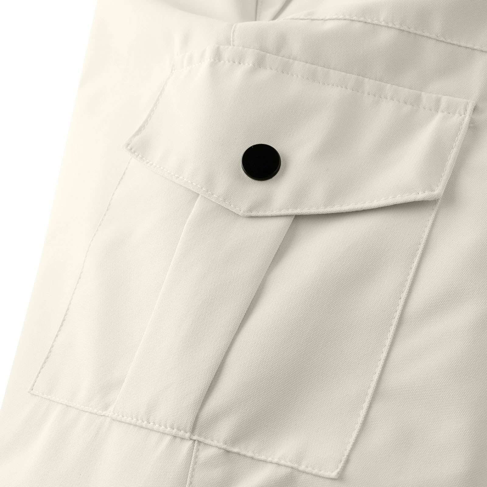 Generisch Pantalon de ski imperméable pour fille et garçon - Pantalon de ski coupe-vent - Salopette doublée - Chaud - Pantalon de neige - Pantalon d'extérieur pour enfants de 6 à 16 ans