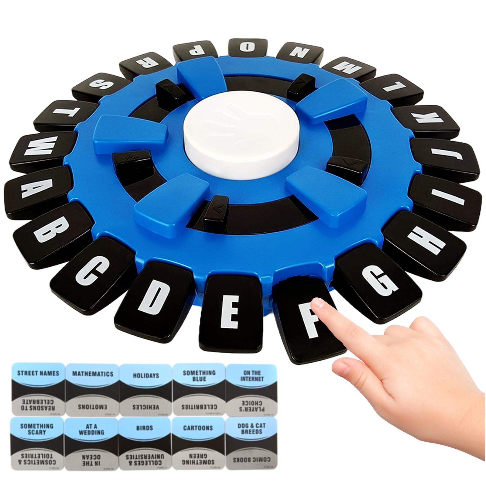 ASSLYE Rasende Wörter Spiel - Deutsch Wortspiel Mit Timer Für 2-8 Spieler