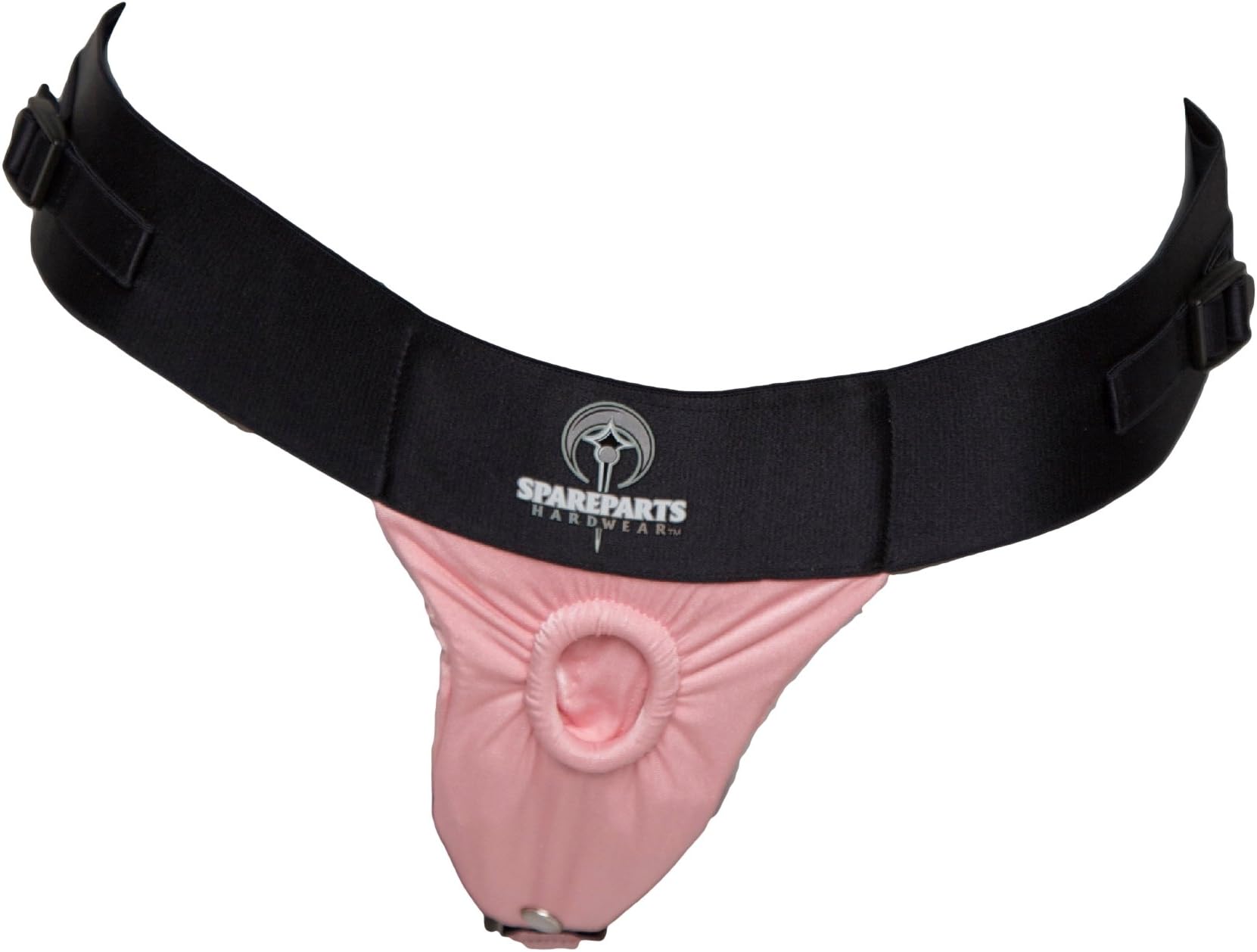 SpareParts Theo Harness Pink Size A - Belt 20-50inch Hips Single Strap FBA