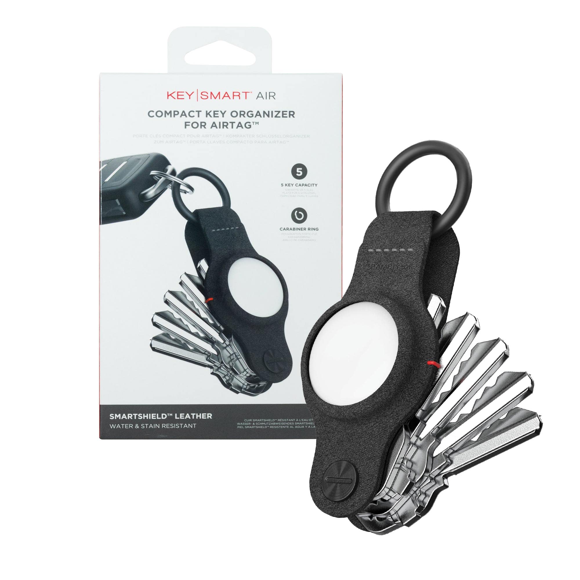 Buy KeySmart Air Compact Keyholder for Airtag Key Organizer and