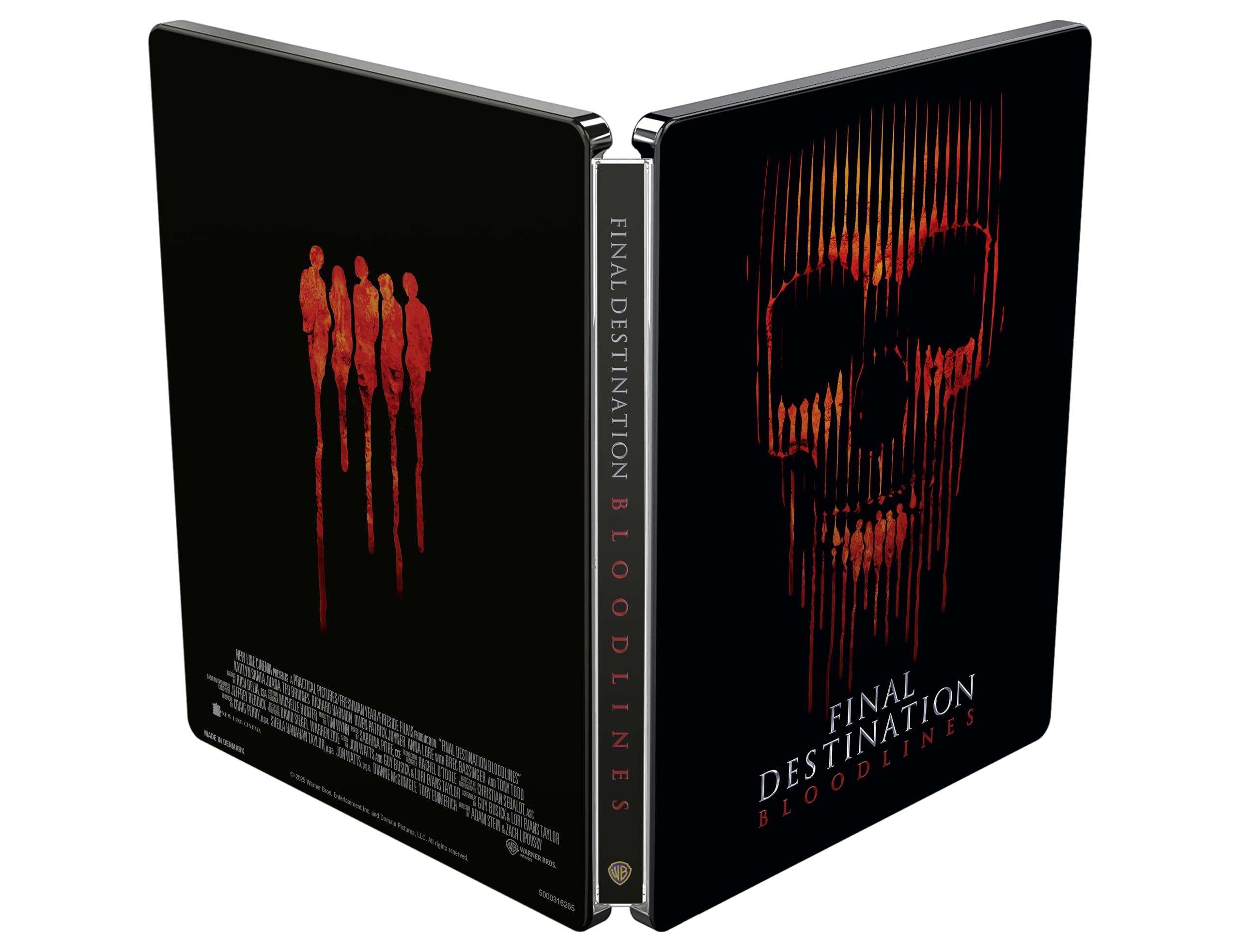 FINAL DESTINATION BLOODLINES Steelbook 2 'Bus Shelter Skull' (4K Ultra HD + Blu-ray)