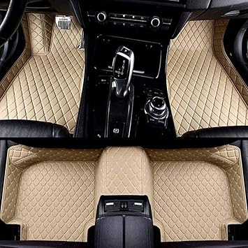 Amazon Co Jp 高級車のフロアマットは カスタムレザーのフロアマット を作ったシボレークルーズ09年 18年防水スクラッチ耐性のフロントとリアのカーペットクッションカバーを完全にカバー 車 バイク