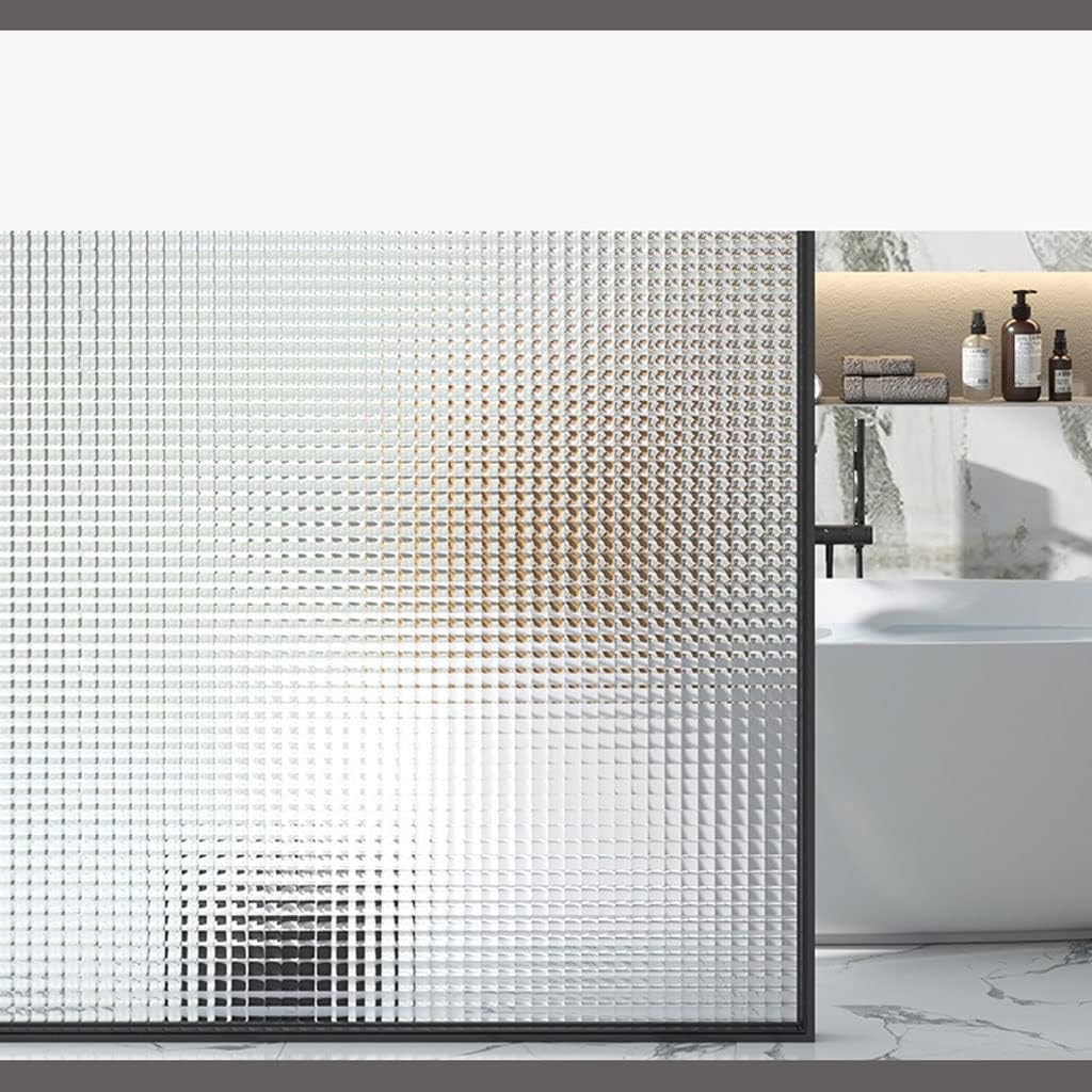 Window Privacy Film Window Film Window Film Electrostatic Frosted Glass Paste Sunshade Heat Insulation Film Suitable for Bathroom Sliding Door Stickers Blackout Window Film Window Films (Color : B,