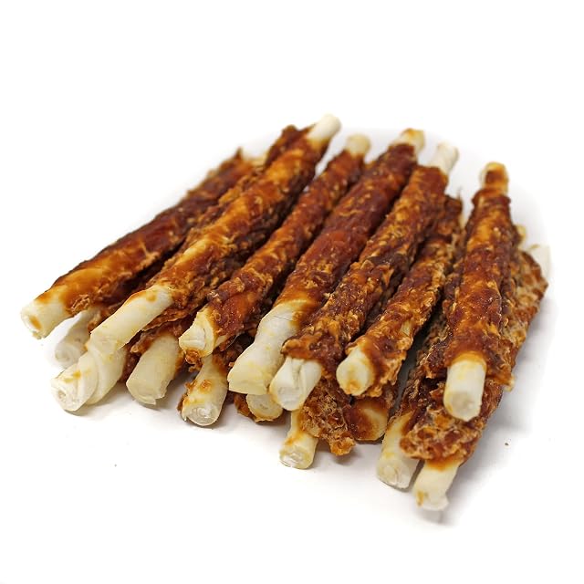 Foto 3 de 8 de Biazoo Sticks de Cuero Trenzado con Pollo 500 grs.Snacks para Perros Alto en proteína Cuero Vacuno 50%