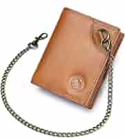 西*ん様 LIDNM Llife LEATHER CHAIN WALLET CO Amazon.com: STEELLION Men's Genuine Leather Wallet with 16 Card