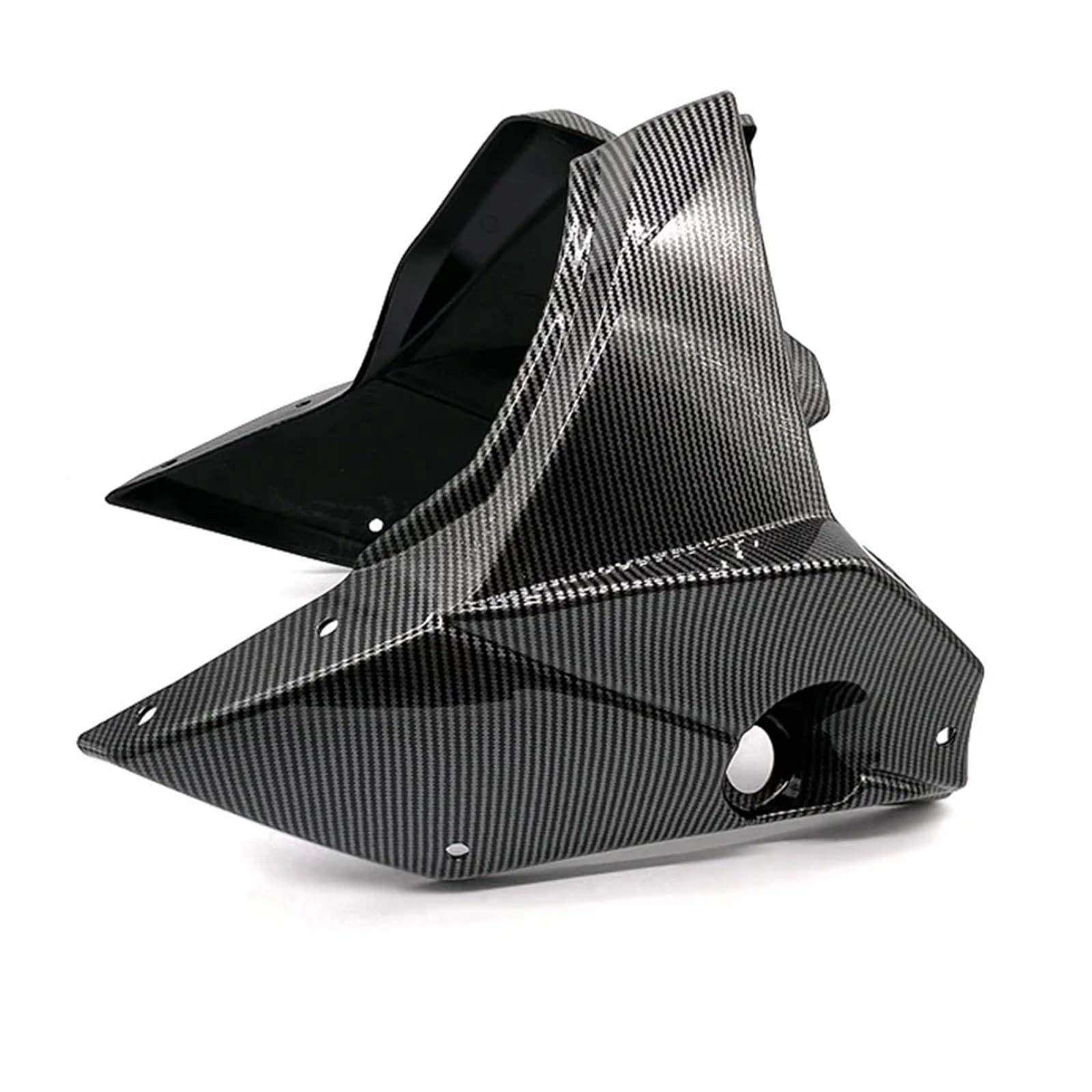 Front Bumper Splitter dachowy Pasuje do Yamahy FZ07 MT07 2021-2023, spojlera silnika, dolnej osłony podwozia i zestawu nadwozia