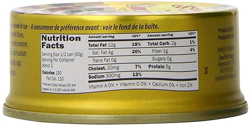 Miniatura 2 de Cekin Kokosja Pasteta - Paté de pollo, 3.4 onzas, producto de Estados Unidos, paquete de 5