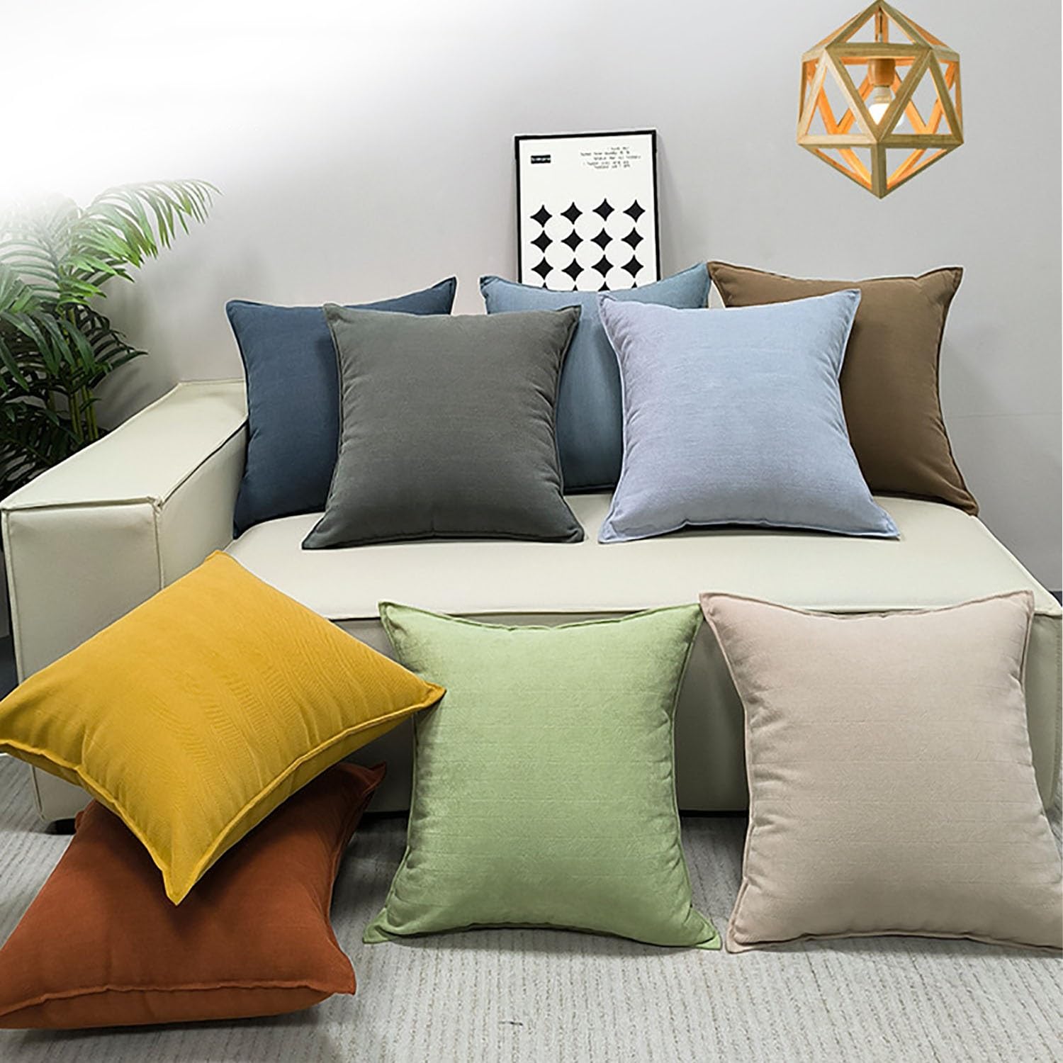 Federe Cuscino 60x90 Copricuscini Decorativi 60x90cm Con Cerniera