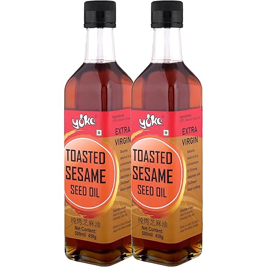 YOKA Pure Toasted Sesame Seed Oil 458g