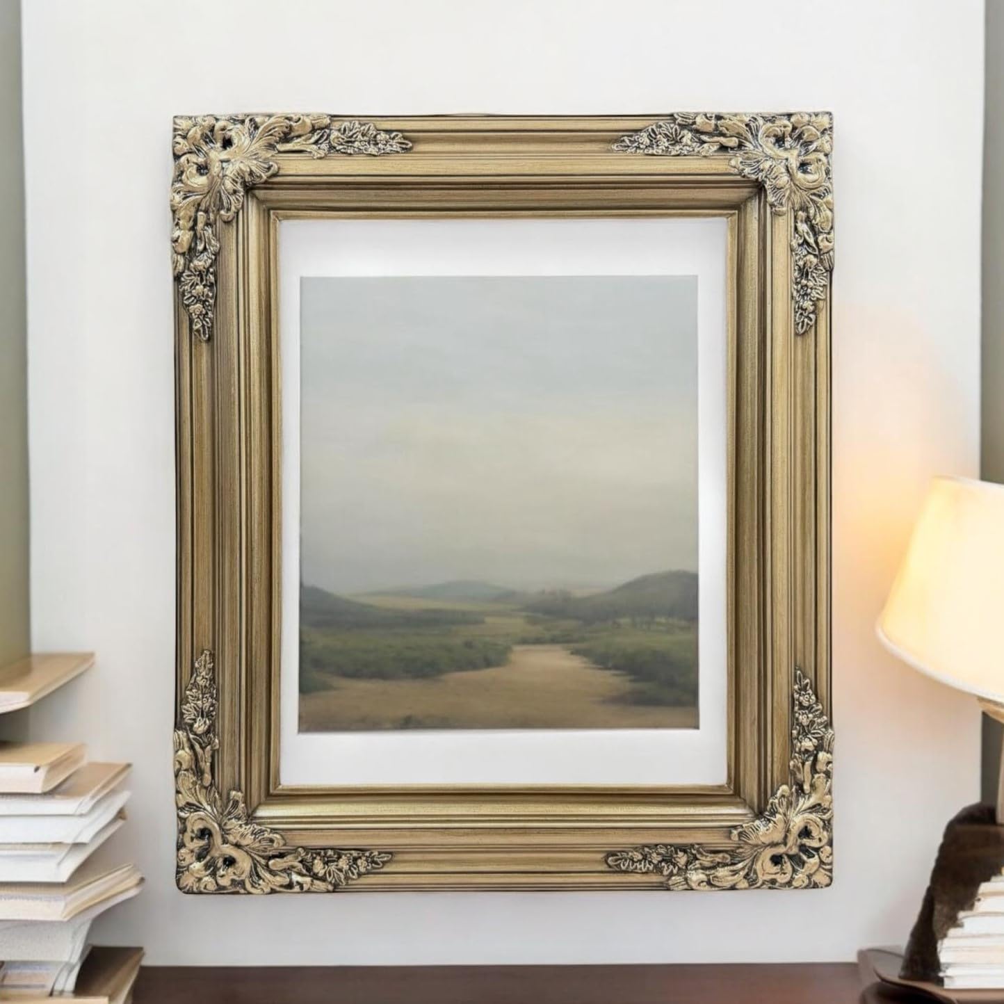 Amazon.com: 20X30 Traditional compo XL ornate frame, Handmade wood