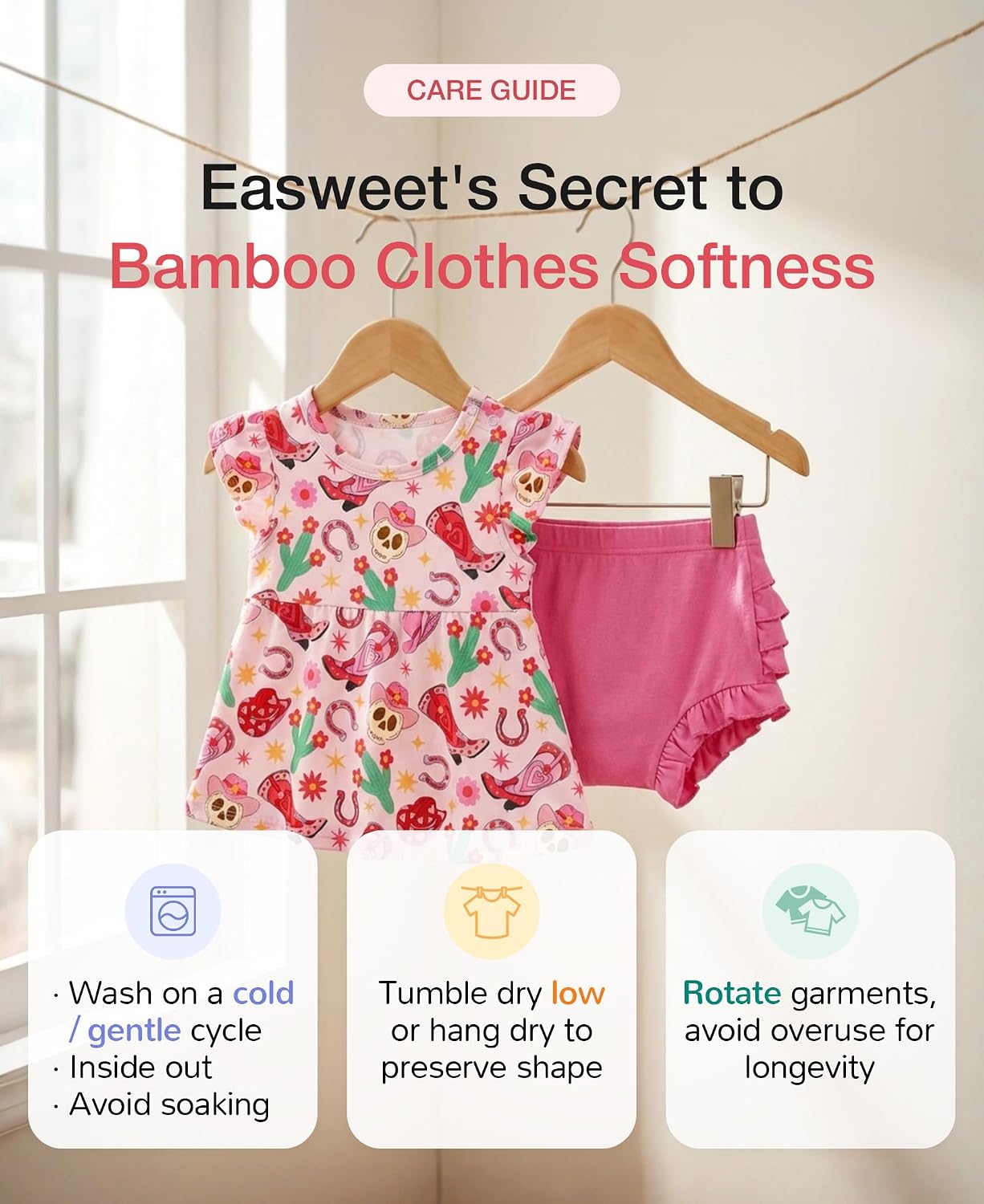 Bamboo Viscose Baby Girl Outfit Cap Sleeve Top with Bloomers 2 Piece Baby Girl Clothing Set
