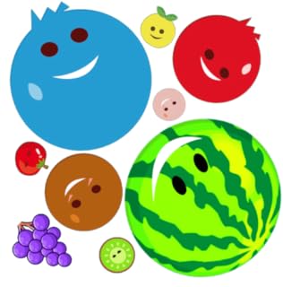 スイカ スイカ ゲーム フルーツ ドロップ ゲームのマージ - 最高のパズル、マッチング、フルーツ マージの楽しいジューシー クエストで、無限のエンターテイメントを Amazon App Store で!