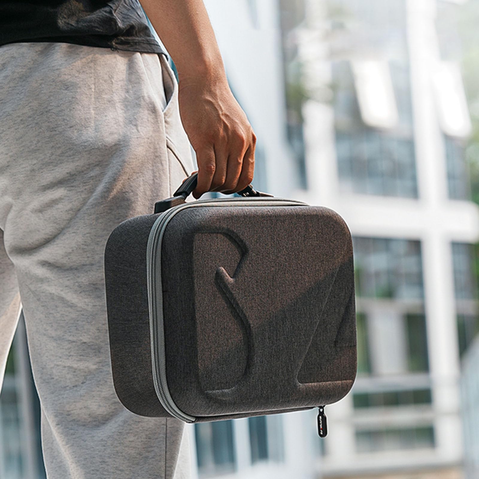 AVATA 360 przenośna torba do przenoszenia drona o dużej pojemności, ręczne torby na ramię crossbody, odporne na wstrząsy, torby do przechowywania dronów na zewnątrz, w podróż, krótka podróż, szary, 1