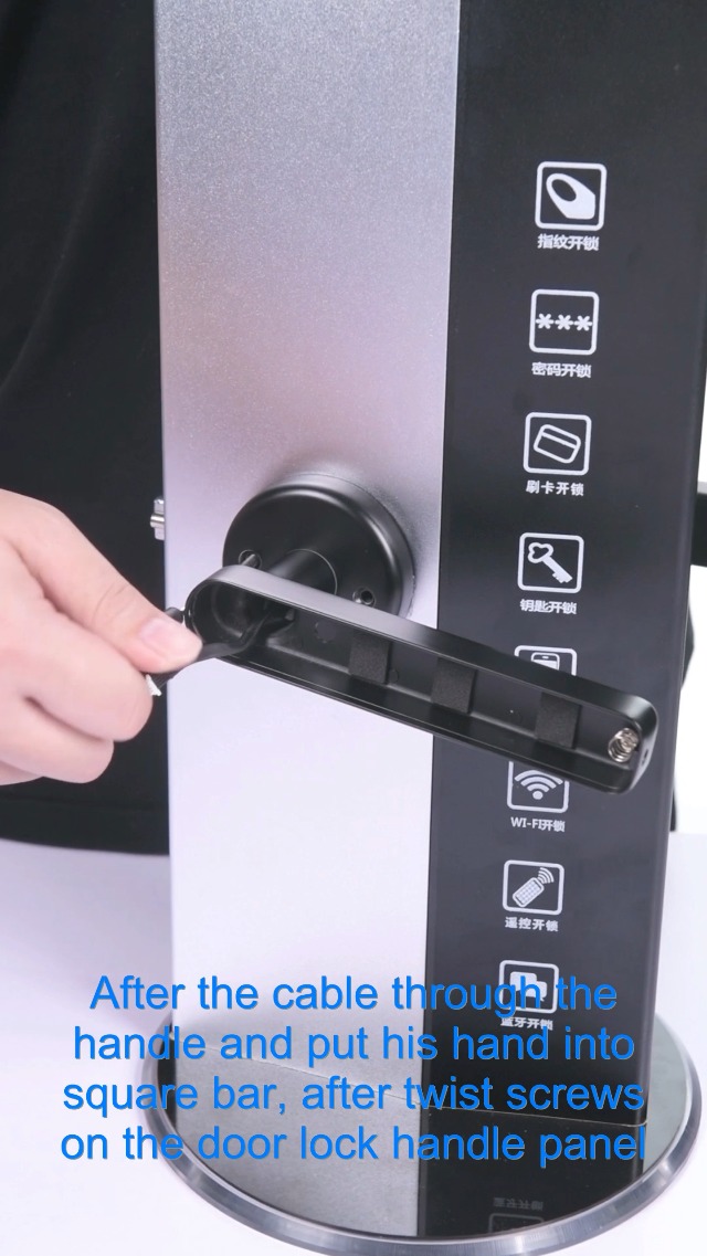 Smart Fingerabdruck Schloss - 3-fach Entsperrung Für Innentüren