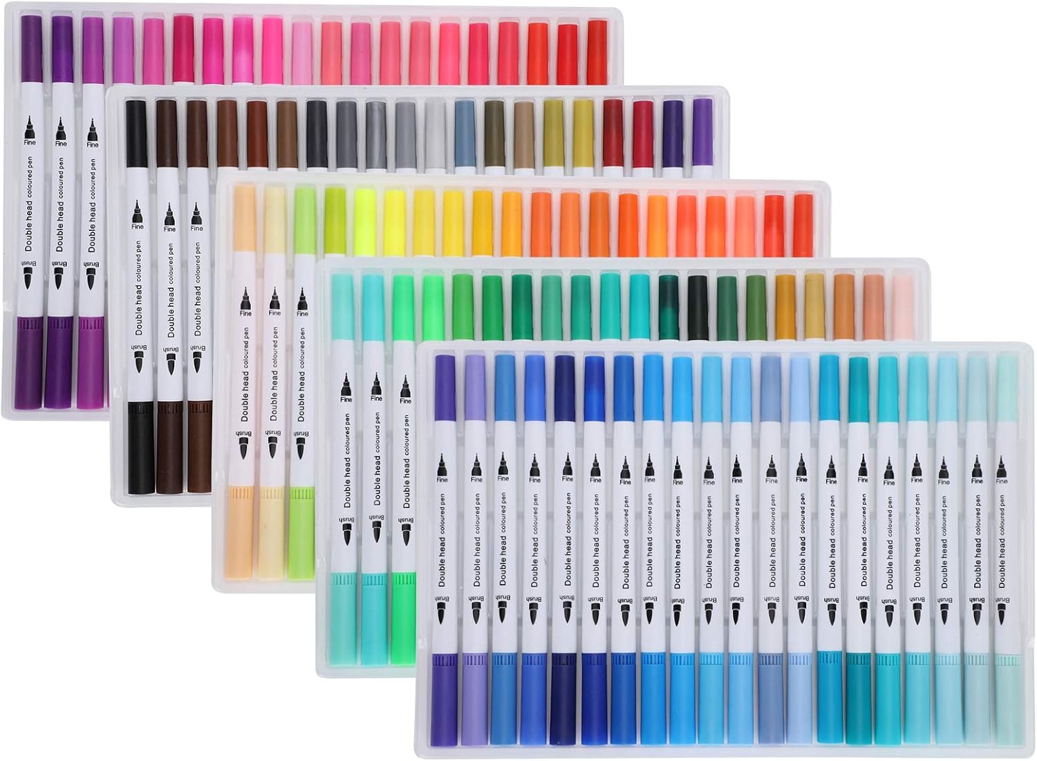 Okuyonic Dual Tips Art Markers, Permanent Markers, for