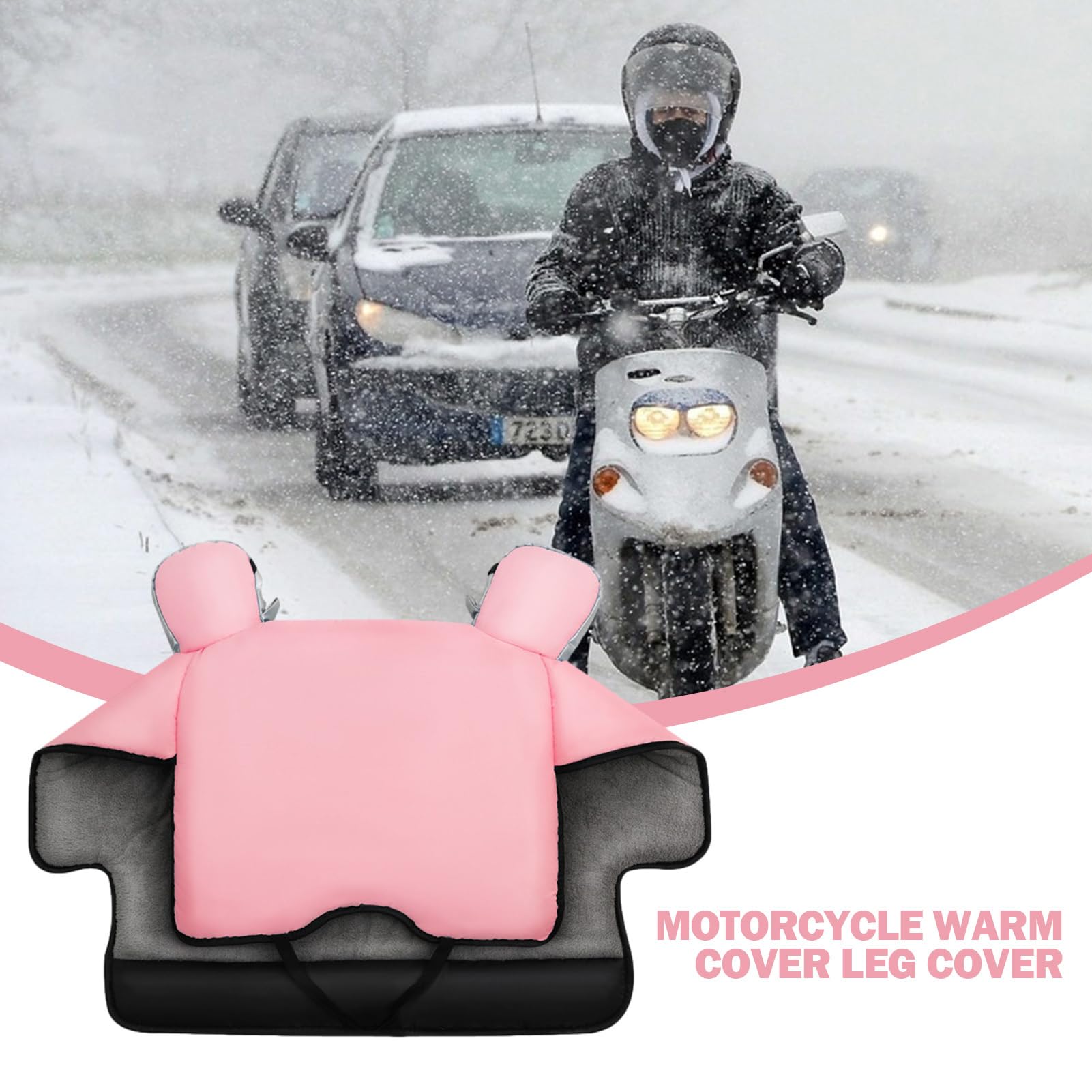 Couette Coupe-Vent pour Moto, Couvre-Jambes Coupe