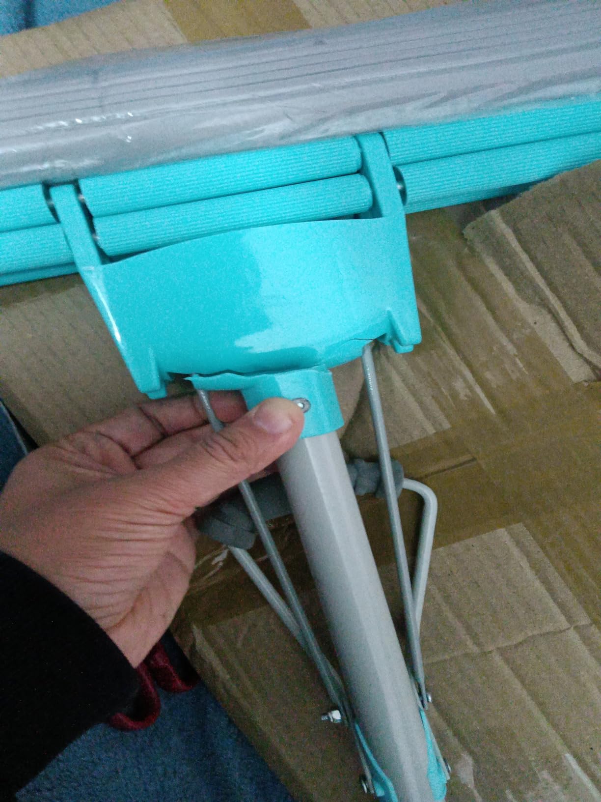 Spotzero Absorber PVA Refill Sponge Cleaning Mop (Aqua Green, Standard