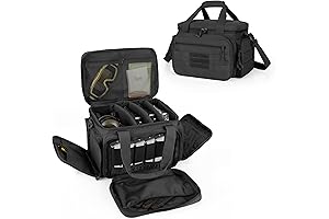 DSLEAF Tactical Gun Range Bag: Your Ultimate Pistol Safekeeping Solution