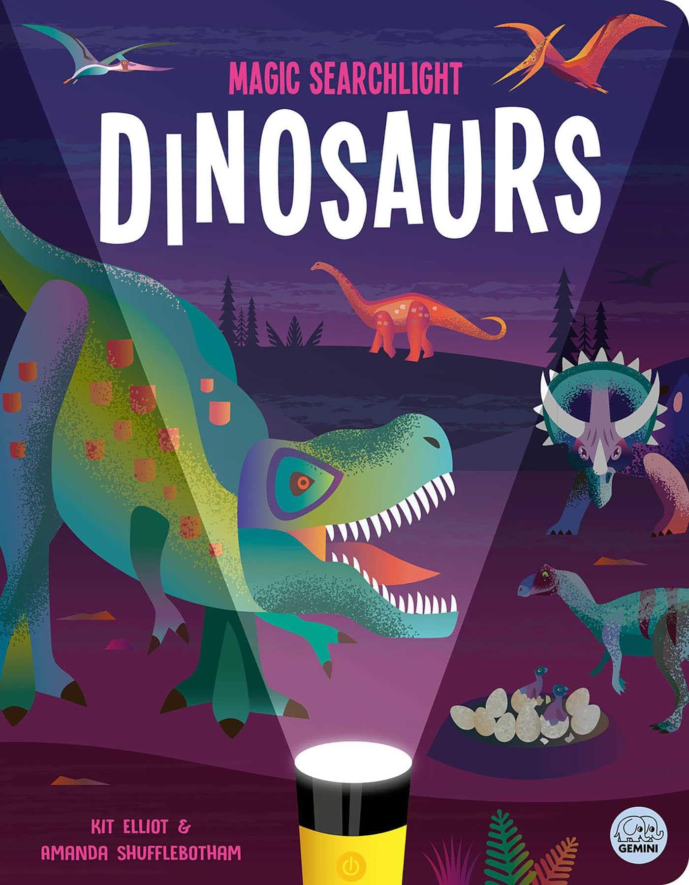 Magic Searchlight - Dinosaurs (Seek and Find-Magic Searchlight Books)