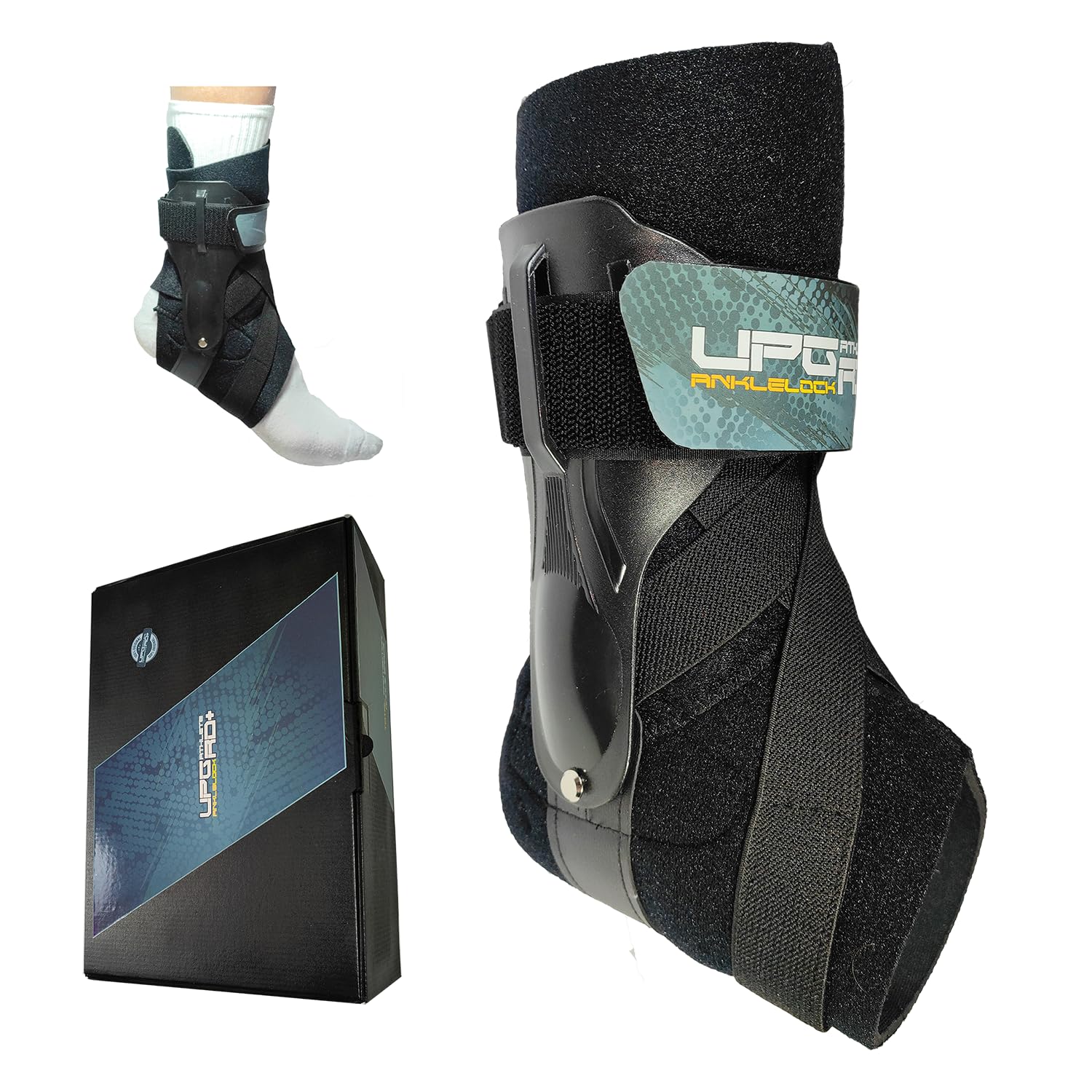 Generico Anklelock - Tobillera de uso deportivo profesional, protección completa contra distorsiones