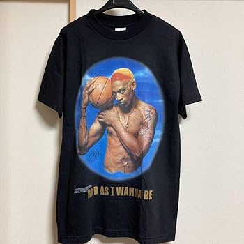 Amazon.co.jp: Dennis Rodman デニス ロッドマン ビンテージTシャツ