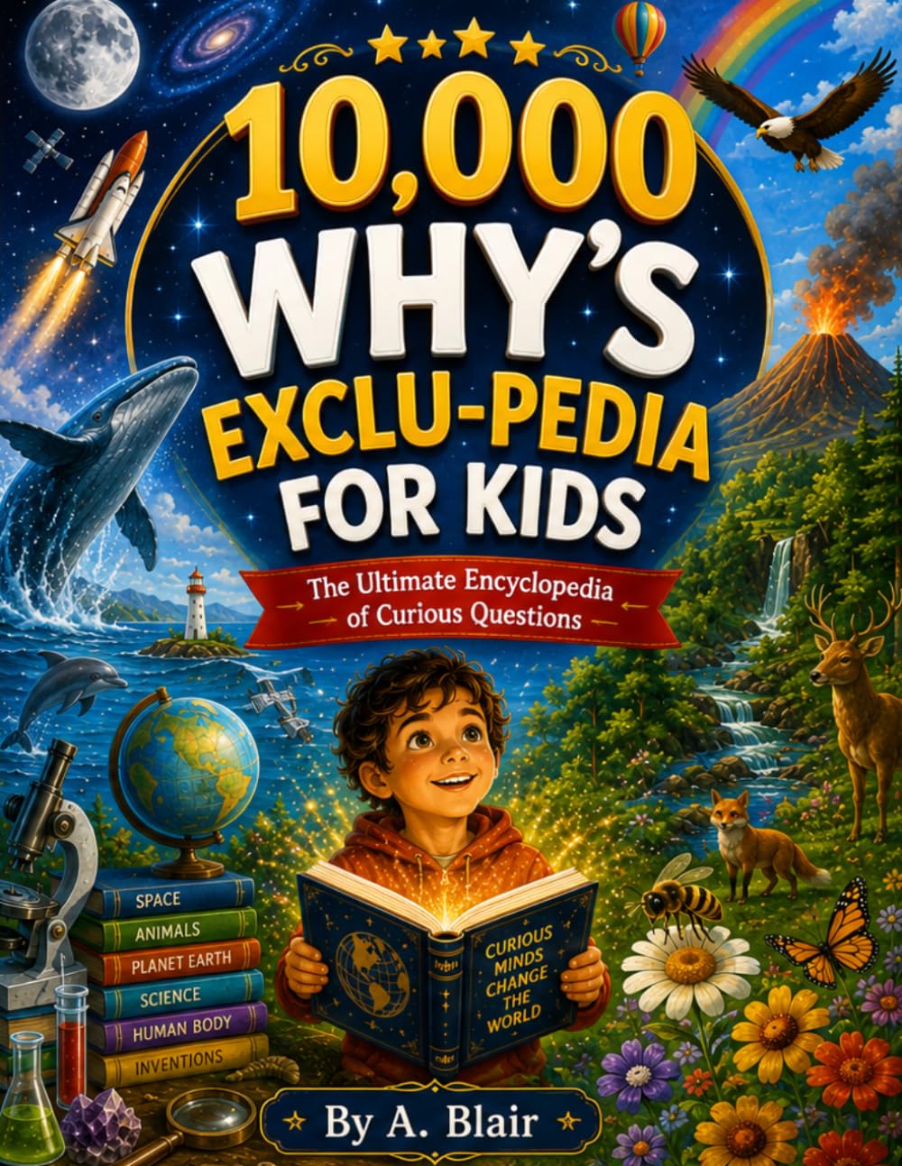 10,000 WHY'S EXCLU-PEDIA FOR KIDS: The Ultimate Encyclopedia of Curious Questions
