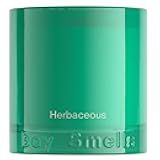 Grass Scented Candle - 8.5 oz - Home Candle with Bergamot, Fresh Sage, and Wild Grass Notes - Up to 50-Hour Burn - Cotton Wick