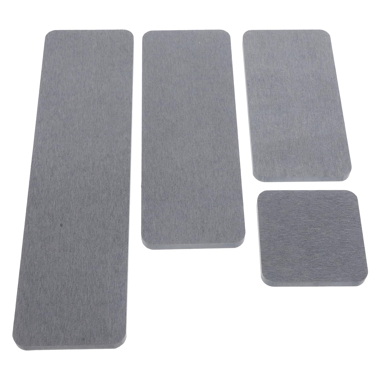 Posavasos de diatomita absorbentes Homoyoyo de secado rápido gris oscuro en tamaños variados 1