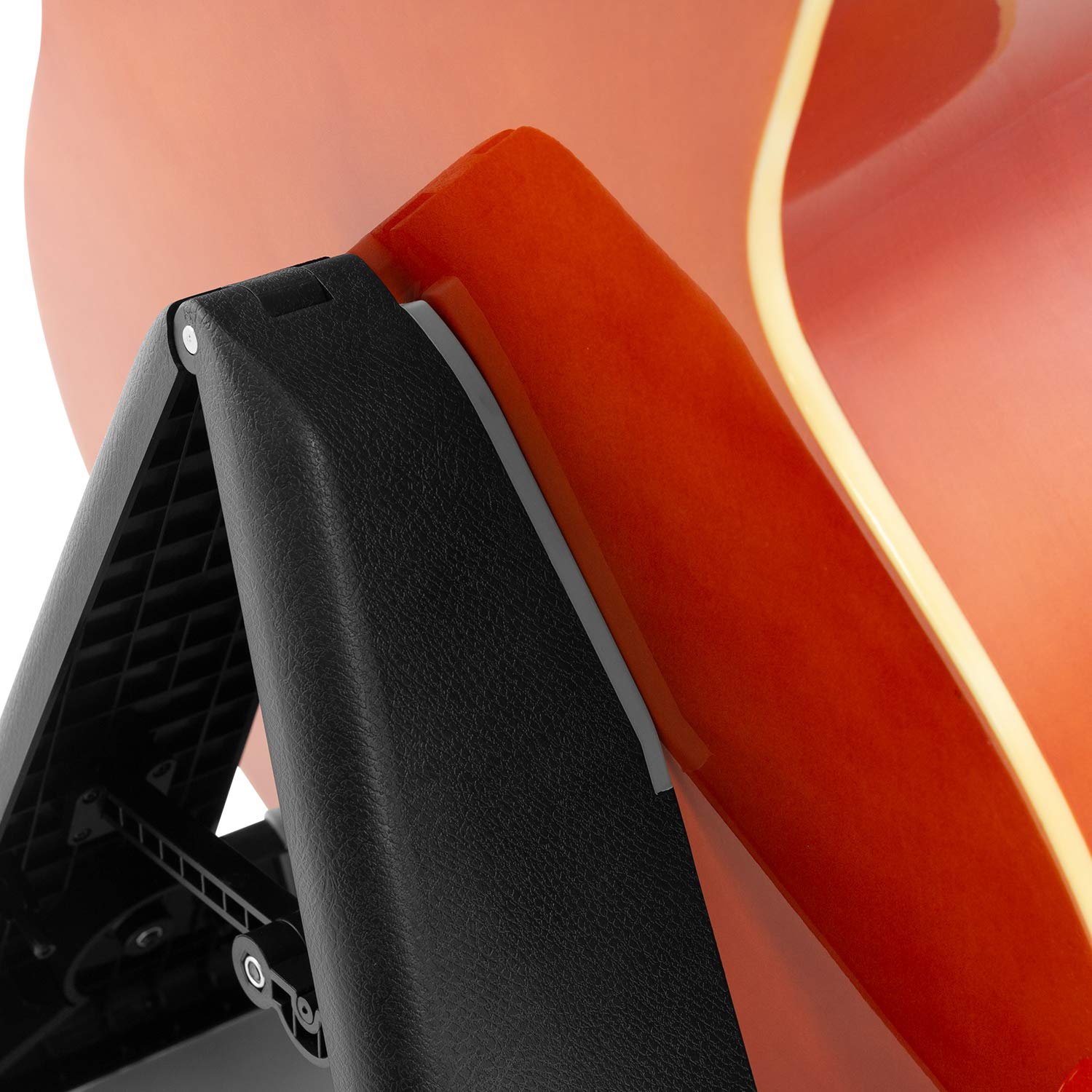 Tiger GST63-BK Soporte Universal para Guitarra – Estructura en A – Portátil y Plegable para Guitarras Eléctricas, Acústicas, Clásicas y Bajos