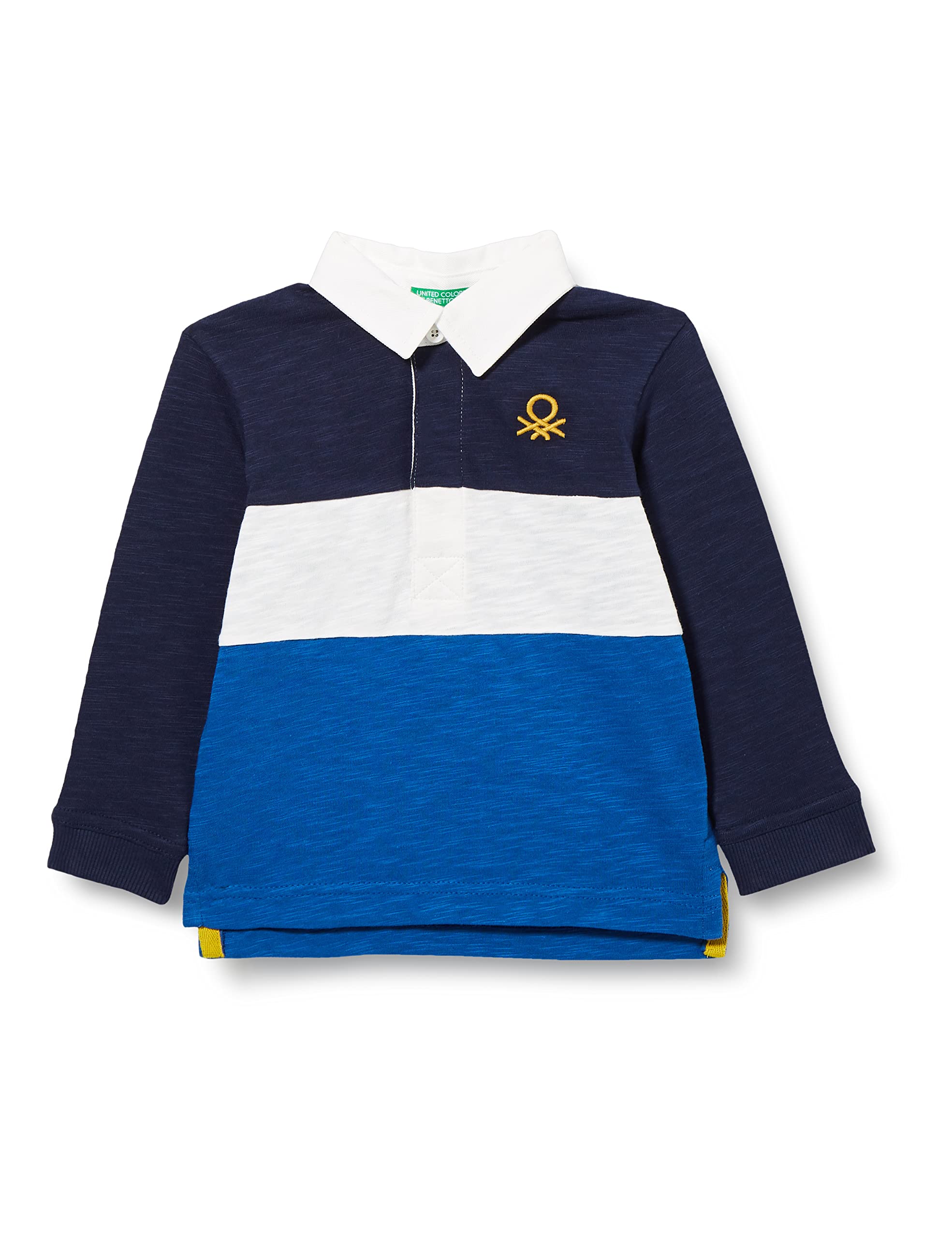 United Colors of Benetton Polo DE Manga Larga para Niños