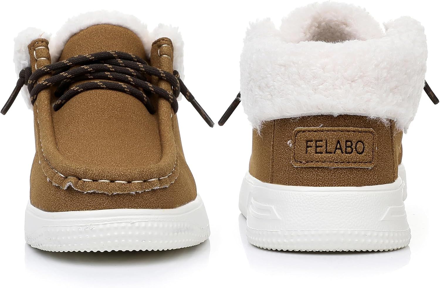 Felabo Kids Boys Girls Slip-On Casual Loafers Canvas Walking Shoes Comfortable & Lightweight (Toddler/Little Kid/Big Kid) - Image 3