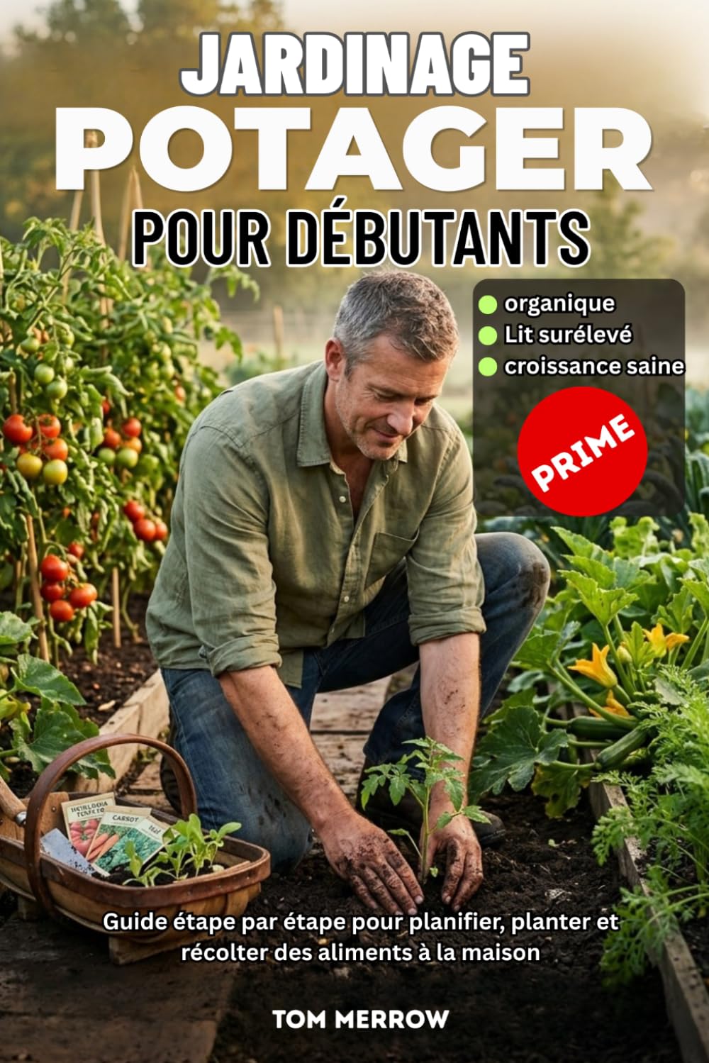 JARDINAGE POTAGERS POUR DÉBUTANTS: Guide étape par étape pour planifier, planter et récolter des aliments à la maison