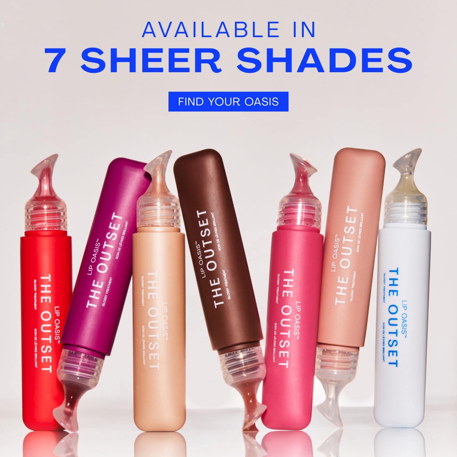 The Outset Lip Oasis Hydrating Lip Balm – Glossy Lip Treatment