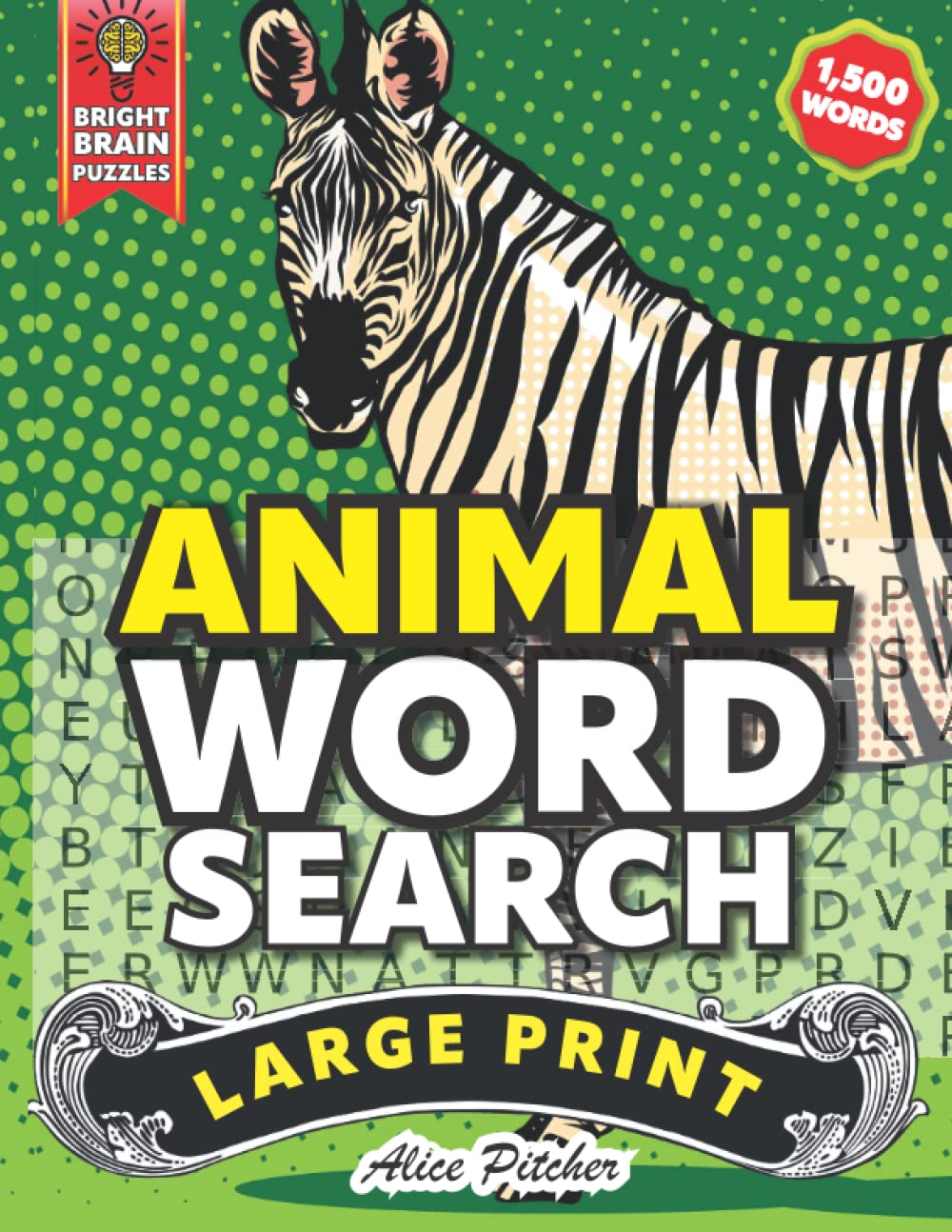 Animal Word Search Large Print: Large Print Word Search Puzzle Book for Adults & Seniors
