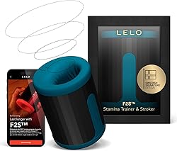 LELO F2S, Masturbador y Entrenador de Resistencia Masculino con Aplicación por Bluetooth, 14 Modos de Placer y un Modo Interactivo con IA, Masturbador Masculino, Juguetes Sexuales (Teal)
