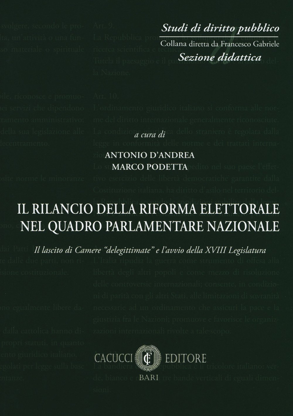 Rilancio Della Riforma Elettorale Nel Quadro Parlamentare Nazionale - 4