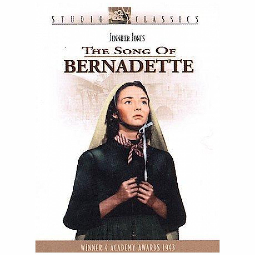 Cine clásico religioso en DVD La canción de Bernardita para tardes en familia