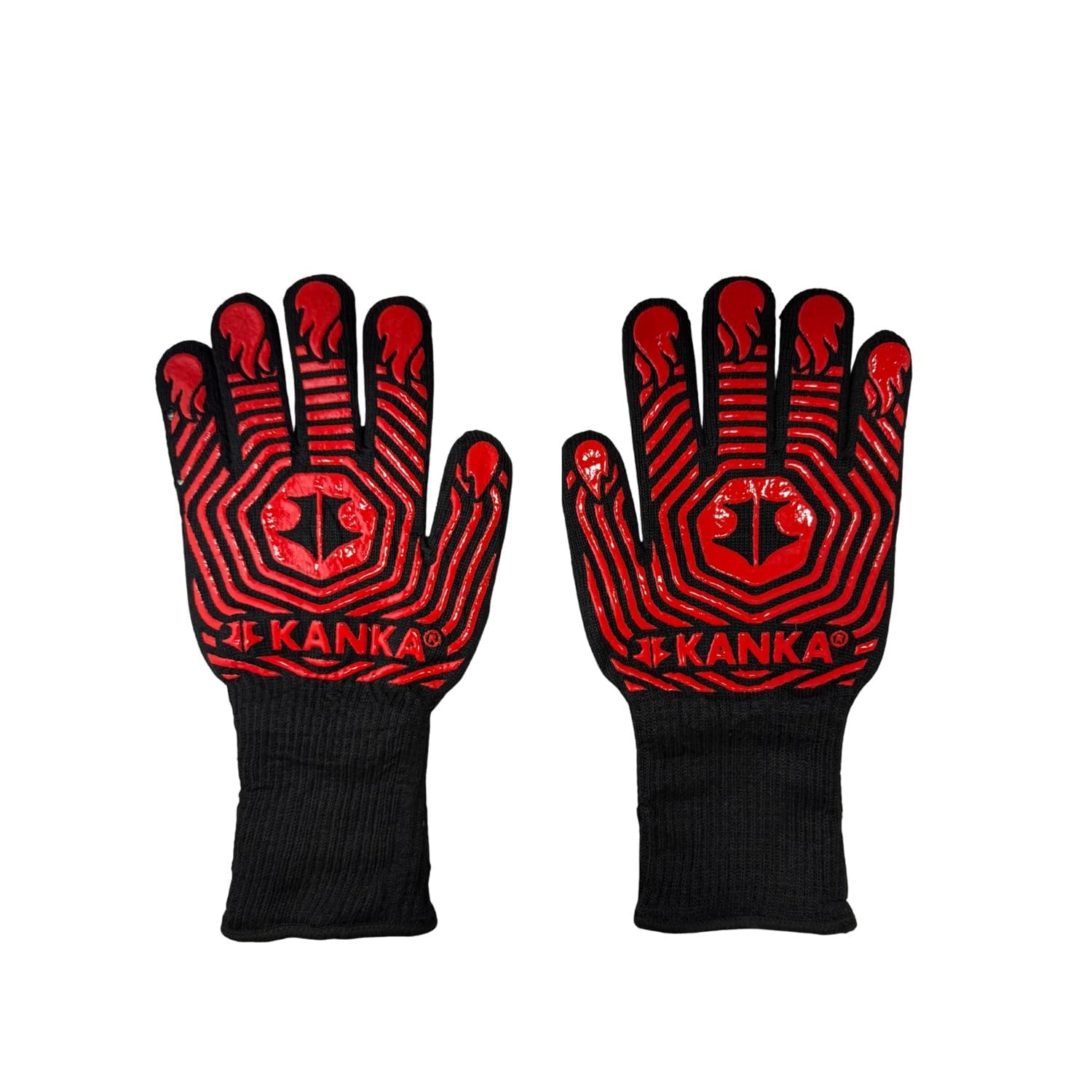 Gants de cuisson KANKA isolation thermique 800°C et design ergonomique premium en silicone
