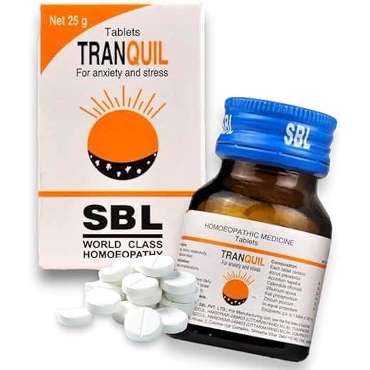 SBL Tranquil Tablets 2 Months Pack 25g