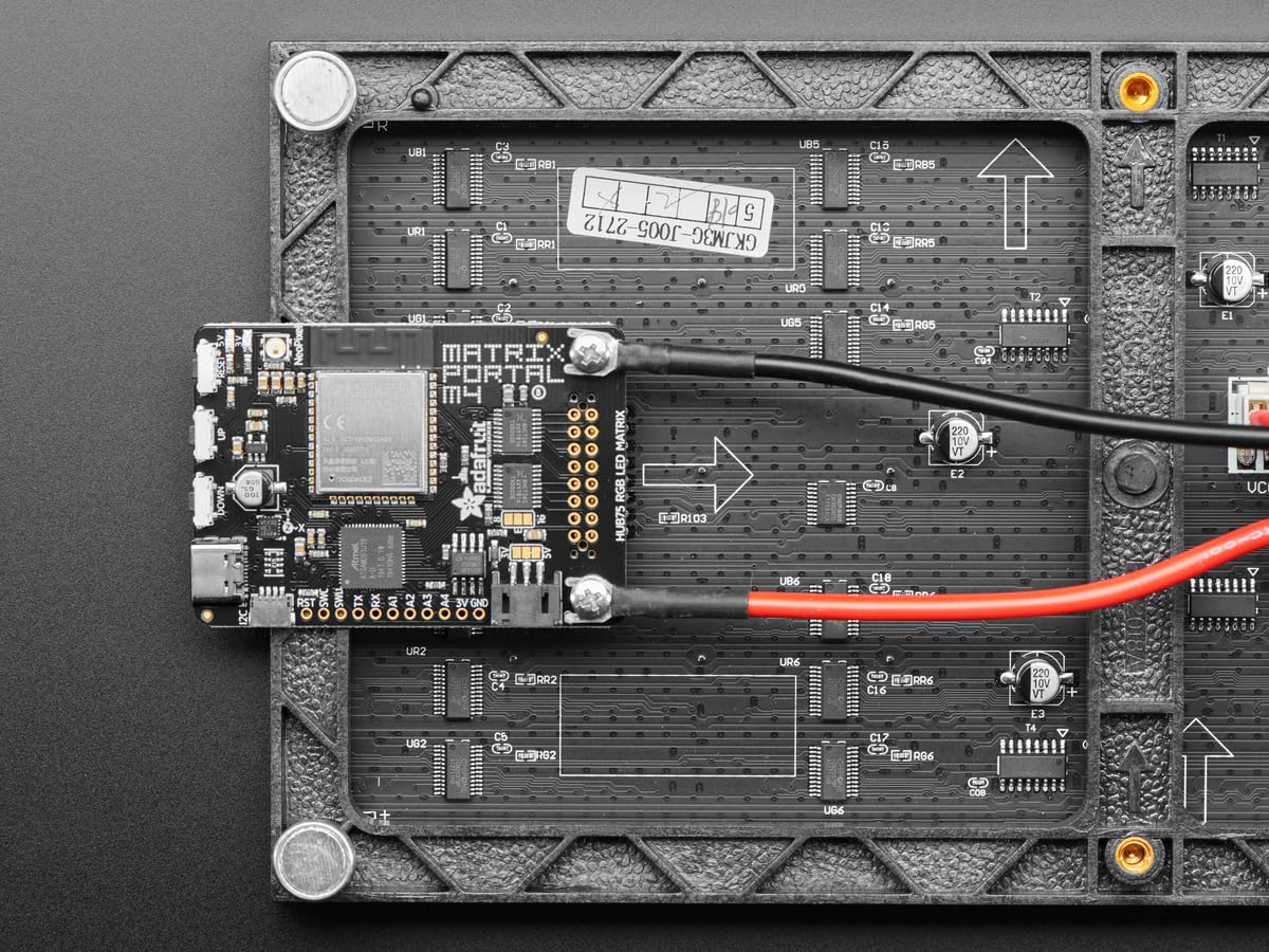 Adafruit Matrix Portal, CircuitPython Powered Internet Display, Cortex M4, 4745